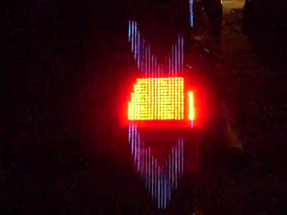 Integrated light, final version, installed.
