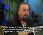 Quelle peut-être la signification de la coupure du cours de l'Euphrate et de l'apparition d'une montagne en or
