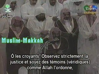 Exclusive ! Shuraim 1995 / 1416 An Nissa 135-152 PARTIE 2