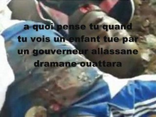l`assassin d`allassane ouattara et de son mouton de soro guillaume au travail