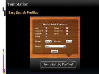 Temptation - Online Adult Dating Personals