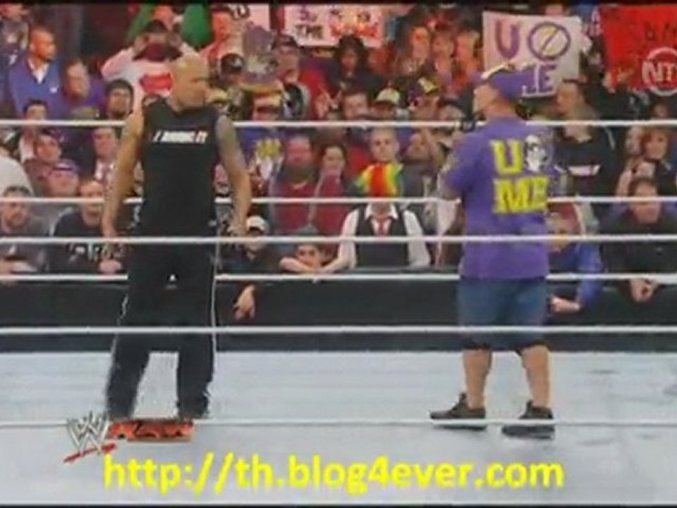 Main Event du Catch Attack Raw 8/04/11