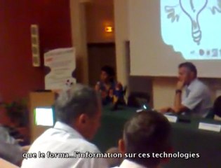 L'association "Les robins des mers" au Colloque "Recherche et développement"