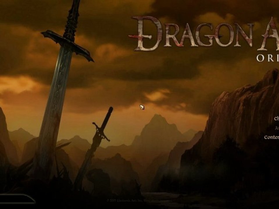 Dragon Age : Origins (01) Un elfe sylvain...