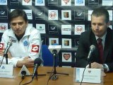 Konferencja prasowa po meczu Ruch Chorzów - Polonia Bytom