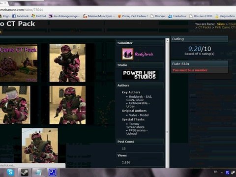Tuto : Comment mettre un skin joueur CSS avec FpsBanana