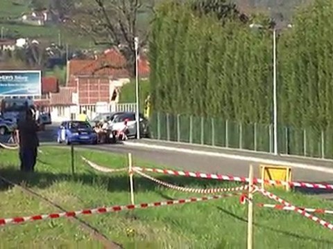 Rallye des monts du lyonnais 2011. Départ ES1