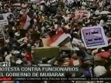 Egipcios exigen juicio a funcionarios corruptos