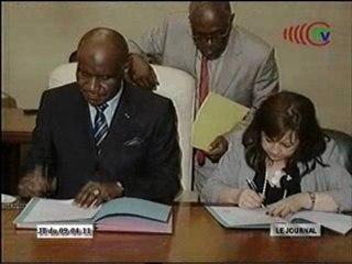 Accord de partenariat entre les hommes d'affaires portugais