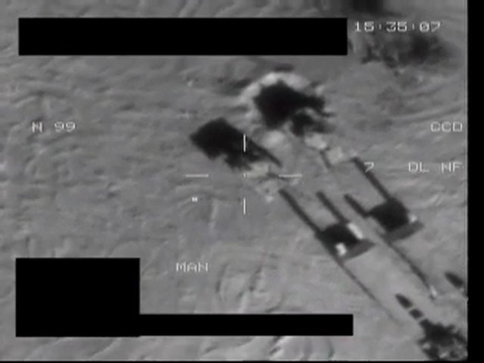 Video: Tornado bombs Libya tanks