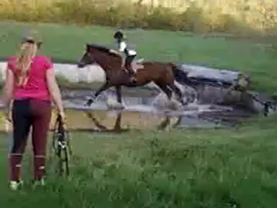 Claire & Ocarina sur le cross