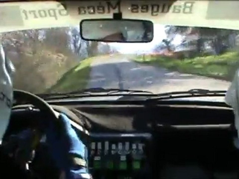 Rallye de Faverges 2011 - ES1- Col de l'Epine - Equipage Degrange/Surot - 106 F2000/13