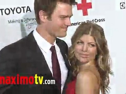 FERGIE and JOSH DUHAMEL at Red Cross RED TIE AFFAIR 2011 Event