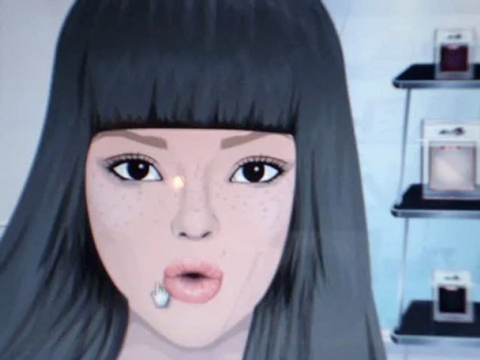 Stardoll - Black and White Make Up (Stardoll - Siyah ve Beyaz Makyaj)