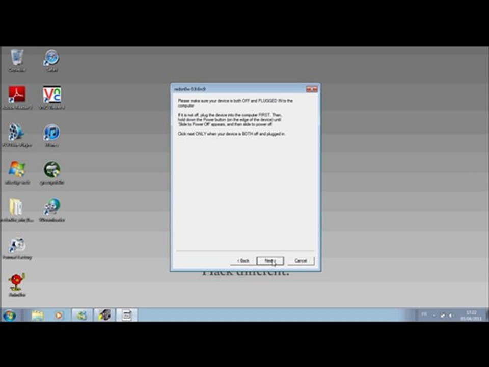 [Français] Jailbreak 4.3.1 pour iPhone 3GS/4, iPod Touch 3G/4G et iPad 1 avec Redsn0w 0.9.6rc9
