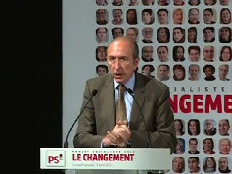 Discours de Gérard Collomb au conseil national du projet