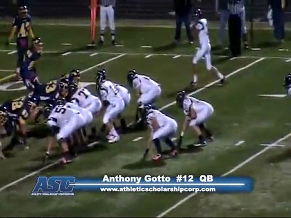 Anthony Gotto Jr #12 QB Tallmadge High School