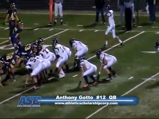 Anthony Gotto Jr #12 QB Tallmadge High School