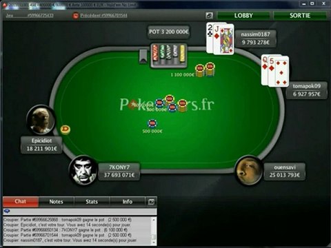 SCOOP2011 Event 01B commentée par Julien Brecard Team Pro PokerStars - Poker