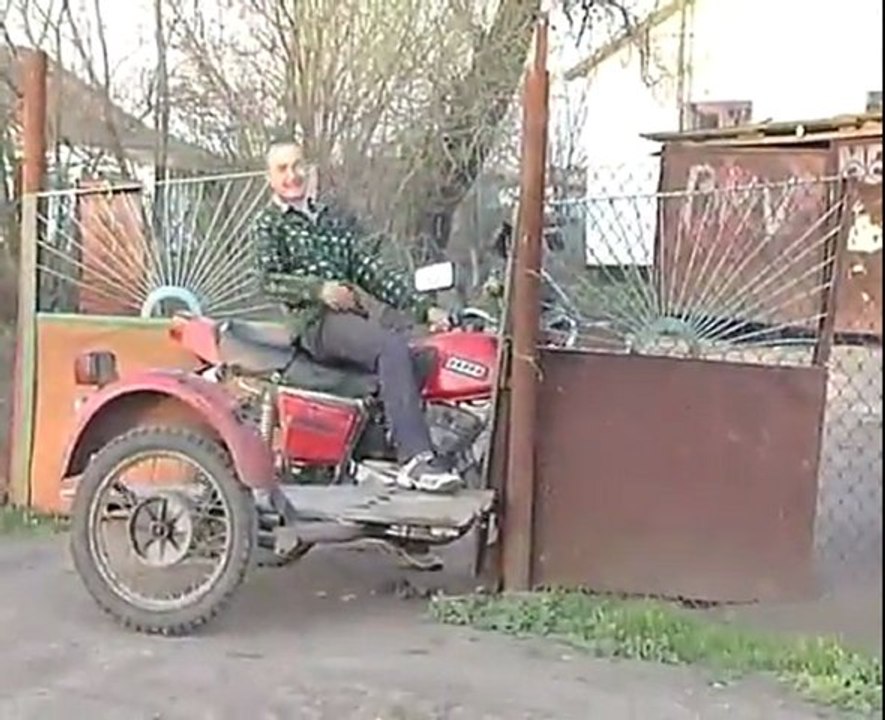 Première sortie à moto