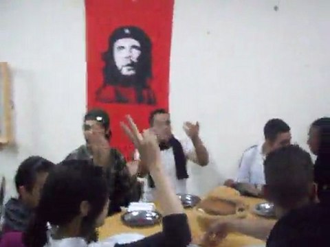 AMDH jeunes région camping à Azrou Avril 2011