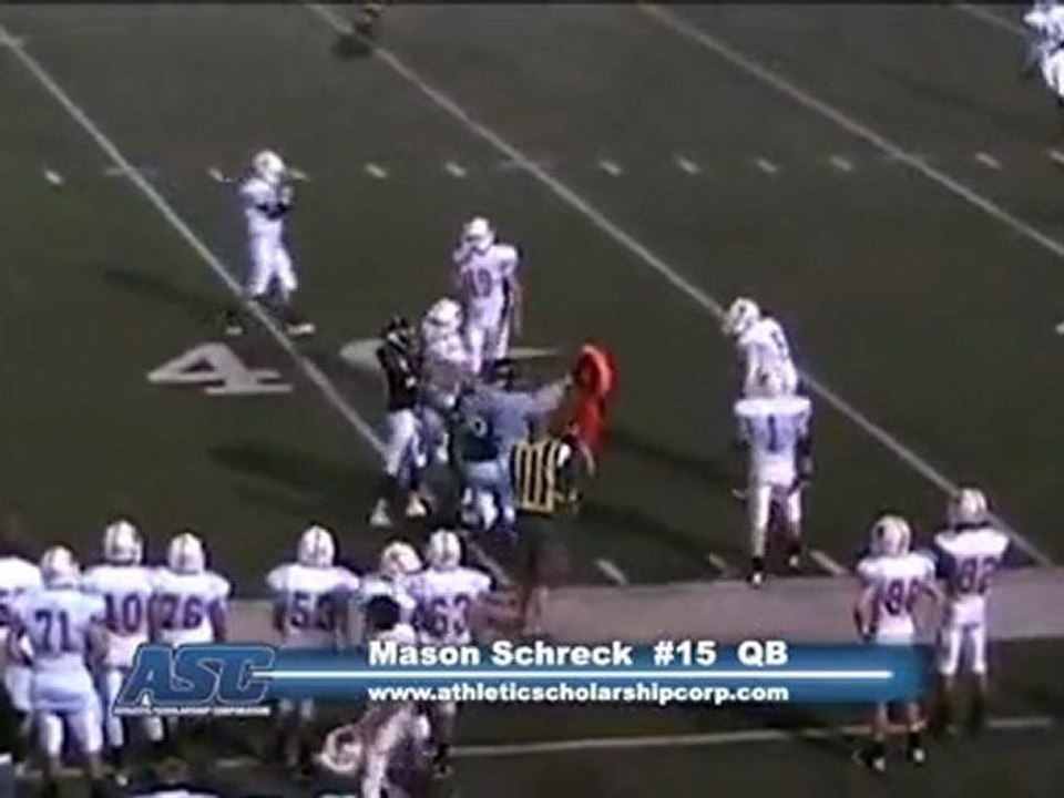 Mason Schreck QB #15 Medina High School