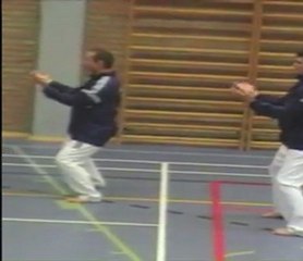 2010-11-06 - Open St Trond - Equipe synchro échauffement