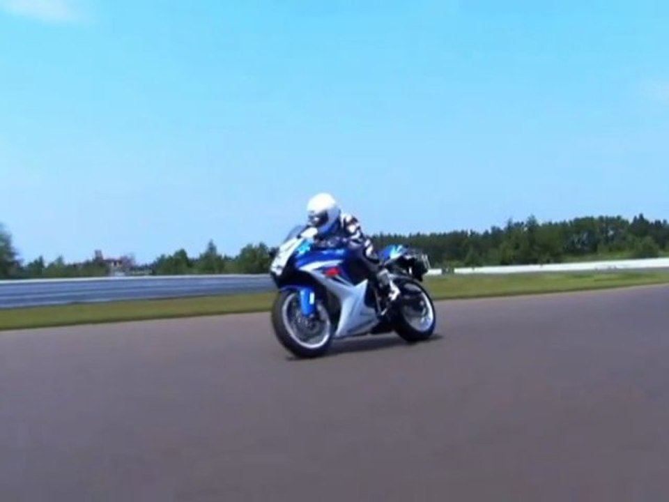 Suzuki 600 GSX-R 2011 - vidéo complète