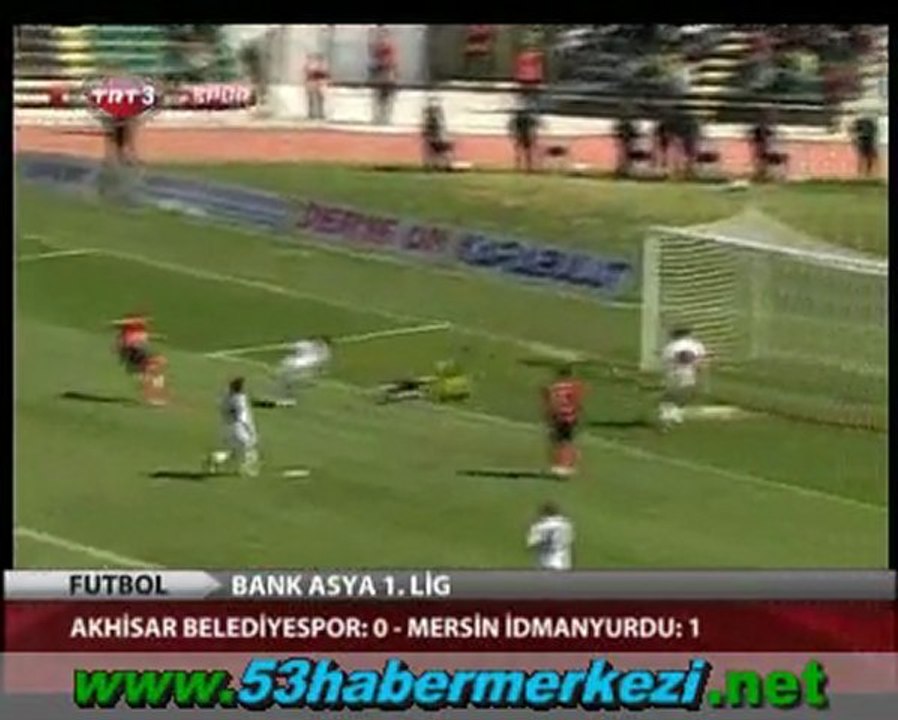 Akhisar Belediye: 0 Mersin İdman Yurdu: 1