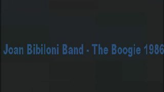 80's Boogie soul - Joan Bibiloni Band - The Boogie 1986
