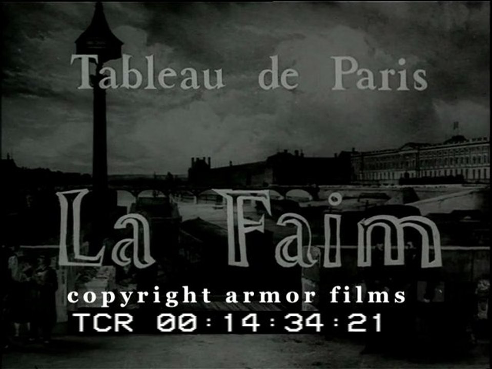 La Faim à Paris°