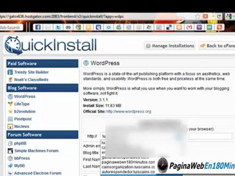 Crear Sitios web desde cero en wordpress