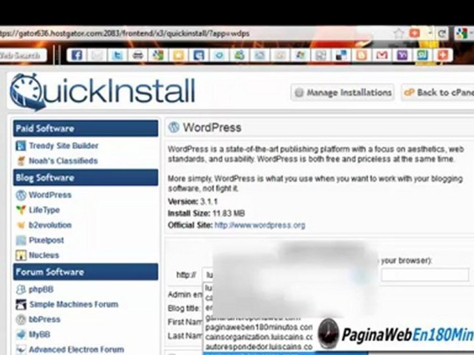 Crear Sitios web desde cero en wordpress