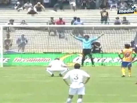 Medio Tiempo.com - Goles Pumas vs Tigres, 10 de Abril del 2011