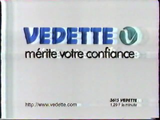 Publicité Vedette 1998