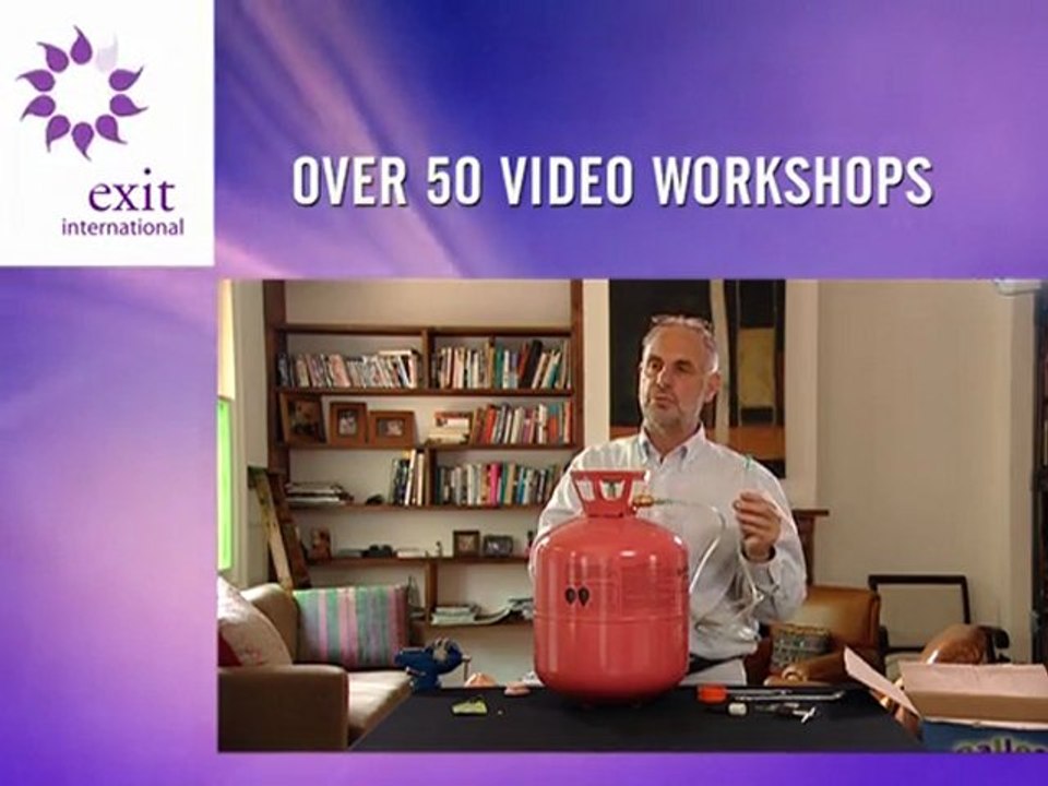 Assisted suicide guide for the elderly and serioulsy ill.