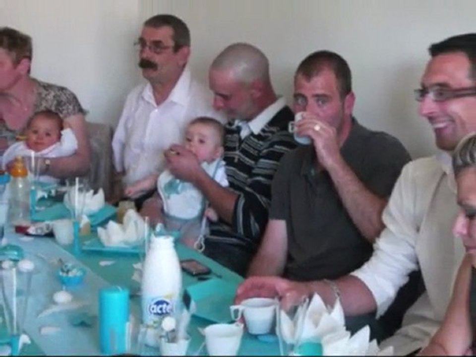 Baptème Aaron le 09 avril 2011