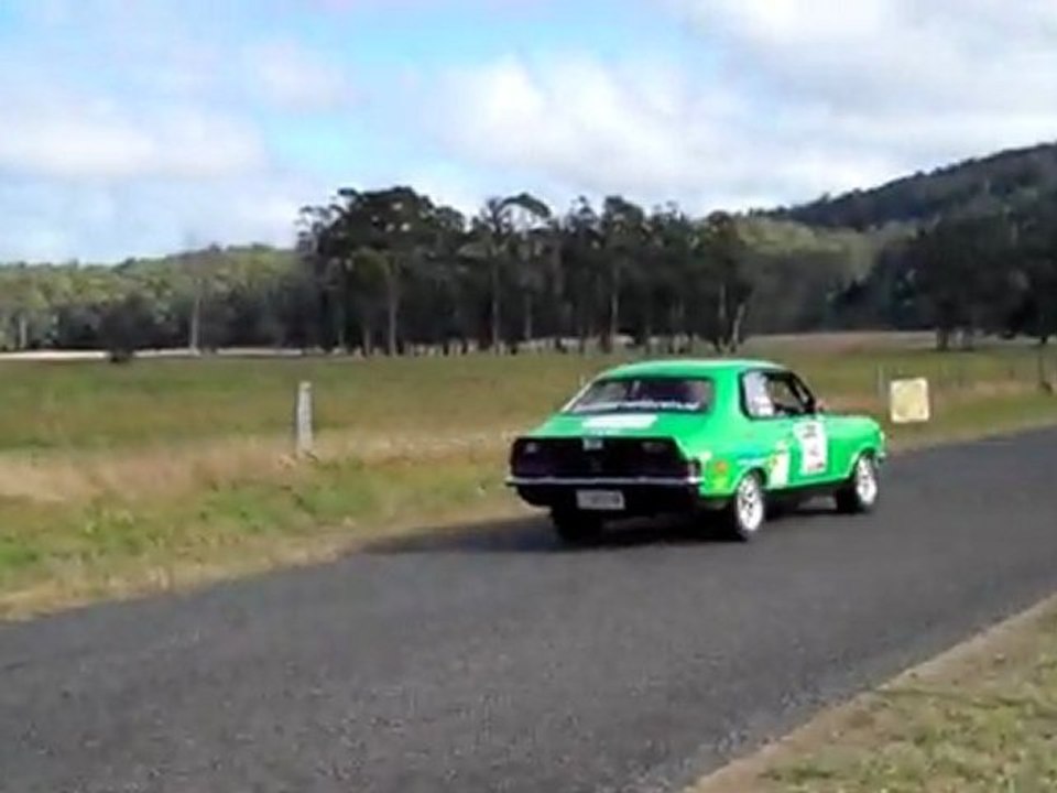 Holden Torana Burnout - Targa Tasmania 2011