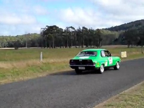 Holden Torana Burnout - Targa Tasmania 2011