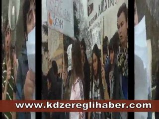 LİSELİ ÖĞRENCİLERDEN ÖSYM PROTESTOSU