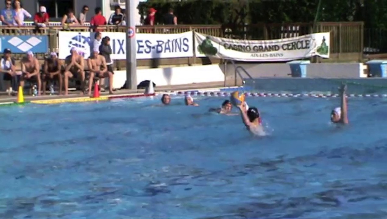 Chamiponnat Water polo match Aix les Bains contre Taverny