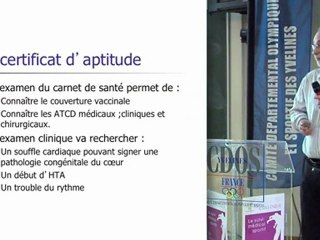 Le certificat d'aptitude au sport - partie 1
