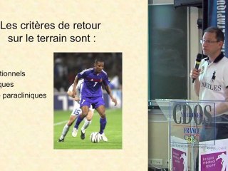 Réadaptation sur le terrain après blessure - partie 1