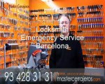 Locksmith Barcelona. Emergency Call Service 24 hours. BCN. T. 934 283 131