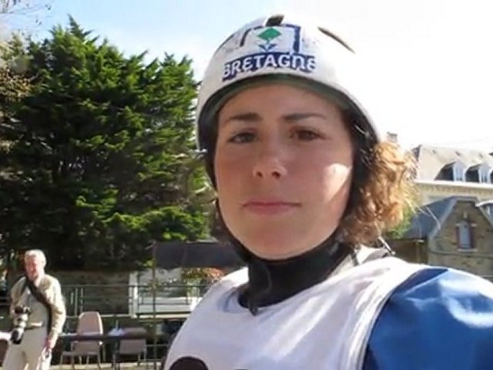 Finales FFSU 2011 : Interview d'une participante aux épreuves de Canoë Kayak