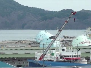 Kesennuma: dégâts encore considérables un mois après le tsunami