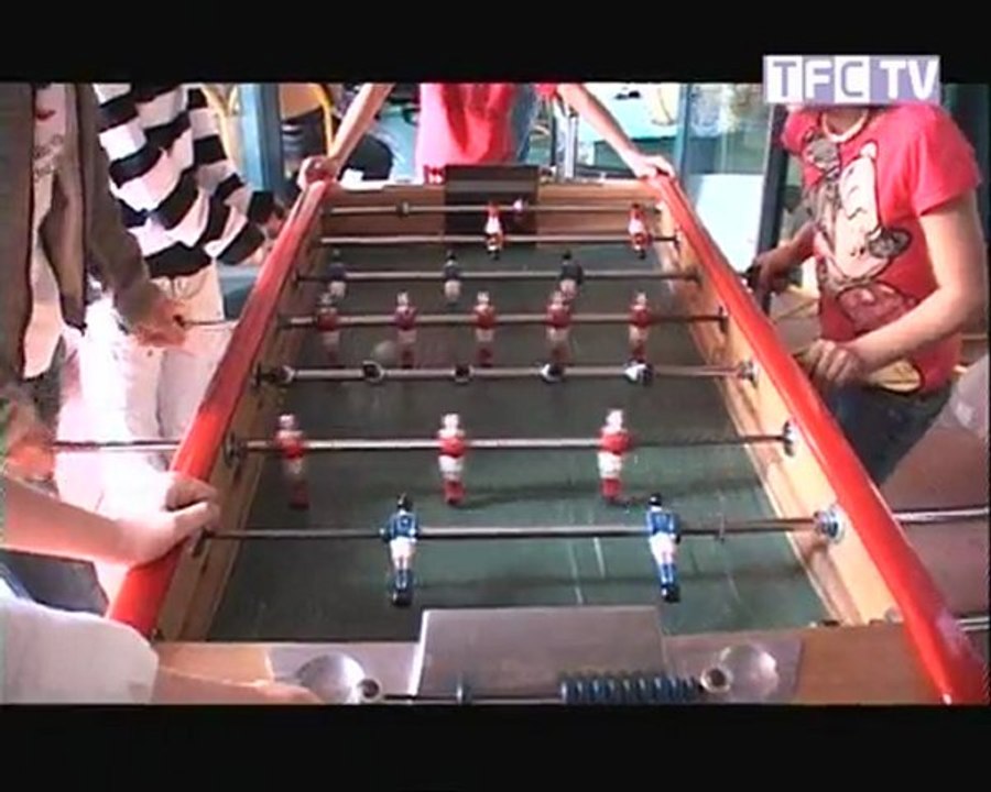 Les joueurs du TFC à l'hôpital Purpan