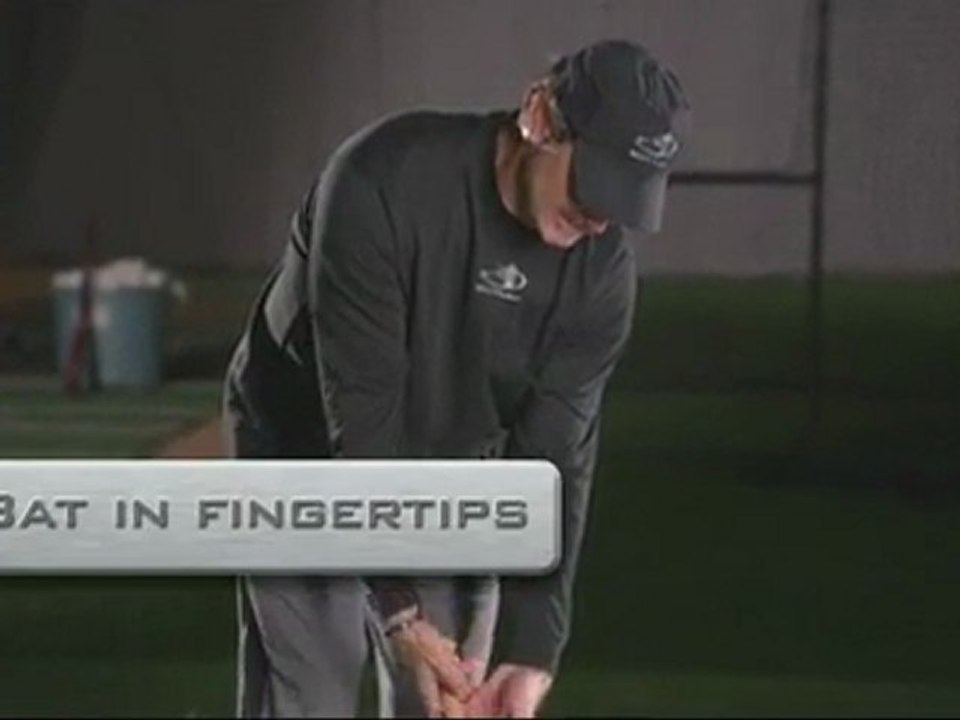 Baseball batting tip  Grip and hand position