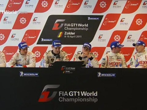 GT1 Zolder Championship Race Press Conference