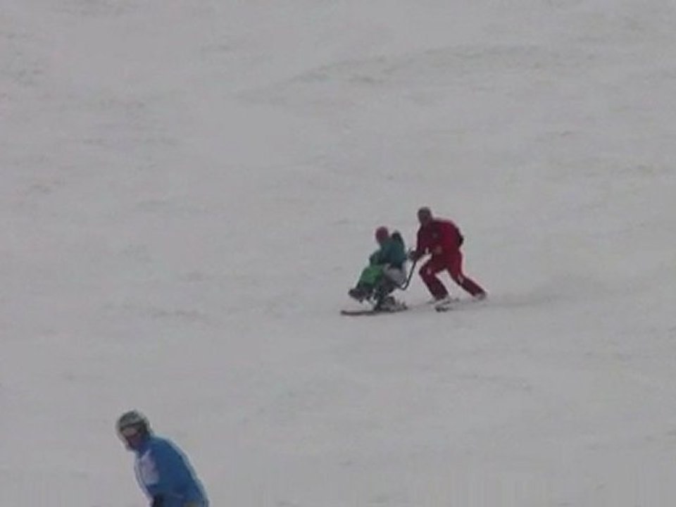 DESCENTE EN FAUTEUIL SKI A COURCHEVEL N°4